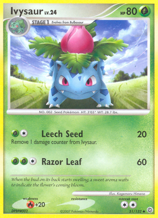 Ivysaur (51/132) [Diamond & Pearl: Secret Wonders] | North Game Den