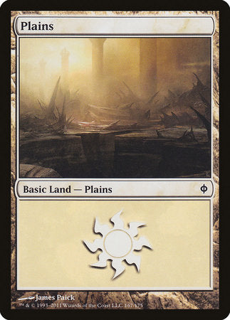 Plains (167) [New Phyrexia] | North Game Den