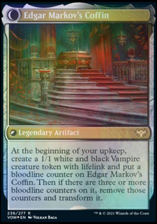 Edgar, Charmed Groom // Edgar Markov's Coffin [Innistrad: Crimson Vow Prerelease Promos] | North Game Den