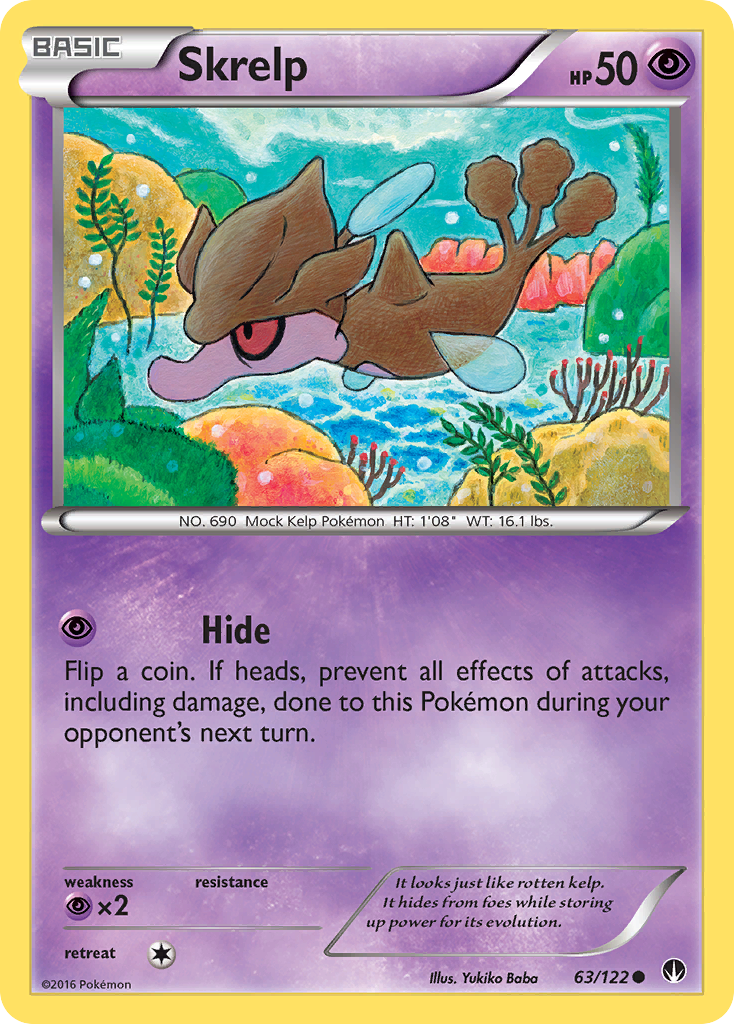 Skrelp (63/122) [XY: BREAKpoint] | North Game Den