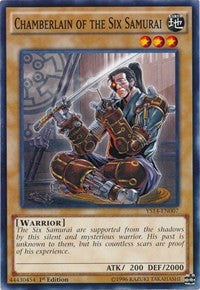 Chamberlain of the Six Samurai [YS14-EN007] Common | North Game Den