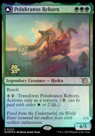 Polukranos Reborn // Polukranos, Engine of Ruin [March of the Machine Prerelease Promos] | North Game Den