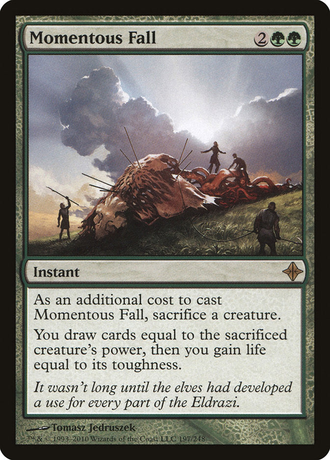 Momentous Fall [Rise of the Eldrazi] | North Game Den