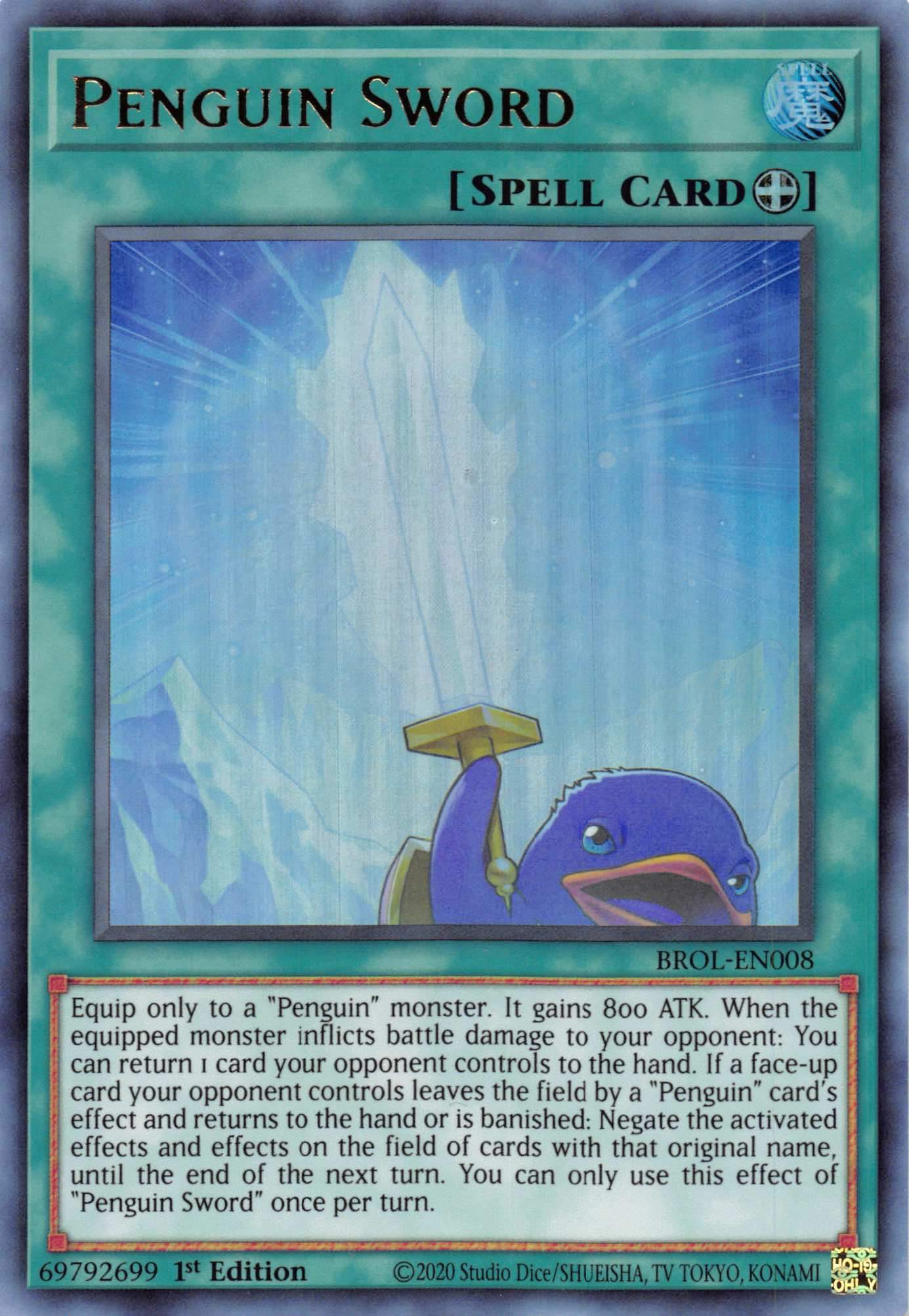 Penguin Sword [BROL-EN008] Ultra Rare | North Game Den