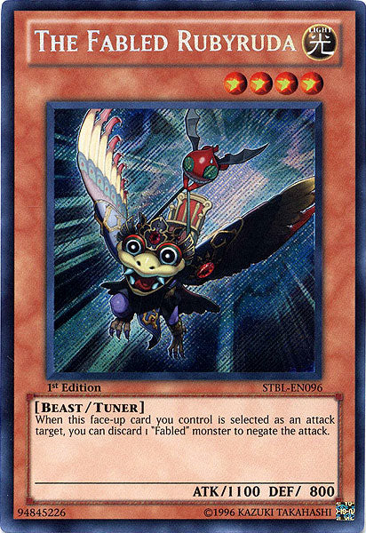 The Fabled Rubyruda [STBL-EN096] Secret Rare | North Game Den