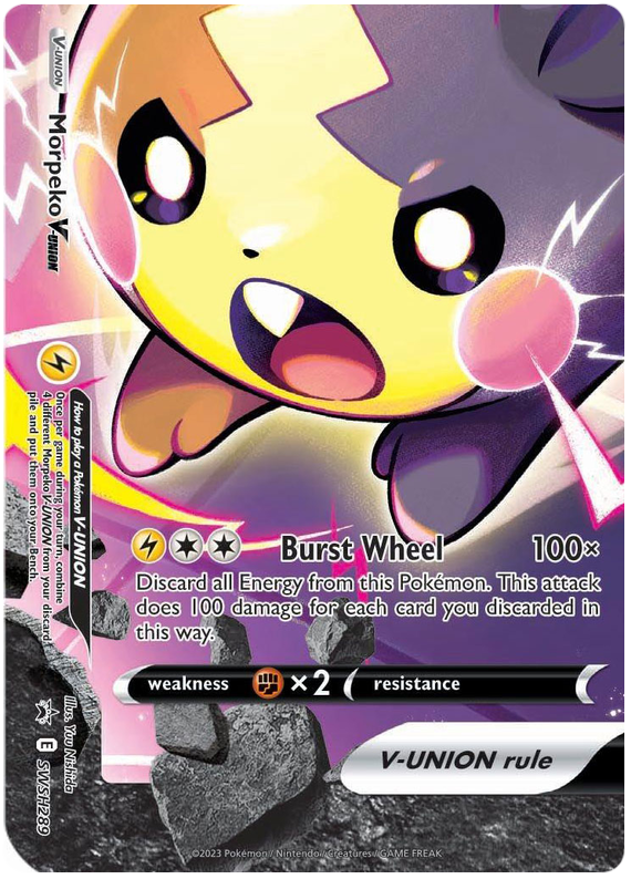 Morpeko V-Union (SWSH289) [Sword & Shield: Black Star Promos] | North Game Den