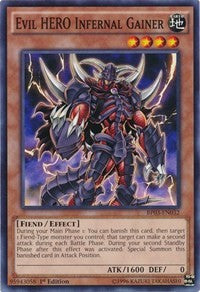 Evil HERO Infernal Gainer [BP03-EN032] Common | North Game Den