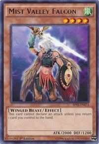 Mist Valley Falcon [BP03-EN074] Rare | North Game Den