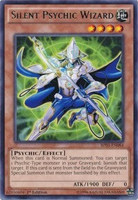 Silent Psychic Wizard [BP03-EN084] Rare | North Game Den