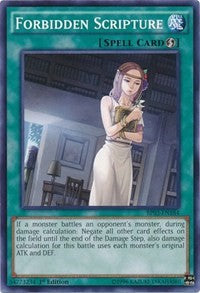 Forbidden Scripture [BP03-EN184] Common | North Game Den