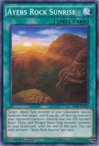 Ayers Rock Sunrise [BP03-EN183] Common | North Game Den