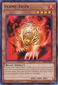 Flame Tiger [BP03-EN095] Rare | North Game Den