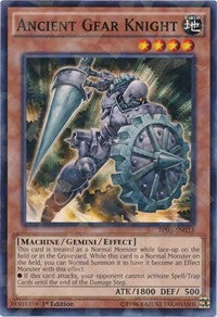 Ancient Gear Knight (Shatterfoil) [BP03-EN033] Rare | North Game Den