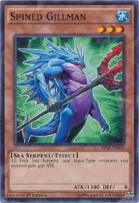 Spined Gillman (Shatterfoil) [BP03-EN059] Rare | North Game Den