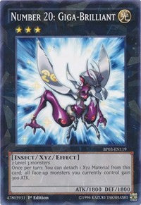 Number 20: Giga-Brilliant (Shatterfoil) [BP03-EN119] Rare | North Game Den