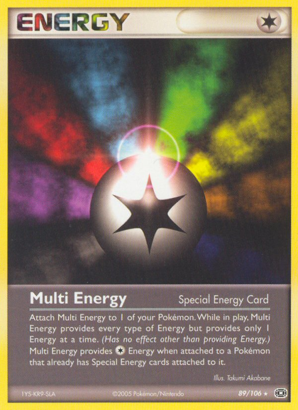 Multi Energy (89/106) [EX: Emerald] | North Game Den