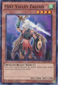 Mist Valley Falcon (Shatterfoil) [BP03-EN074] Rare | North Game Den