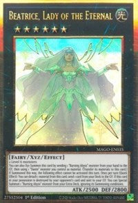 Beatrice, Lady of the Eternal [MAGO-EN035] Gold Rare | North Game Den