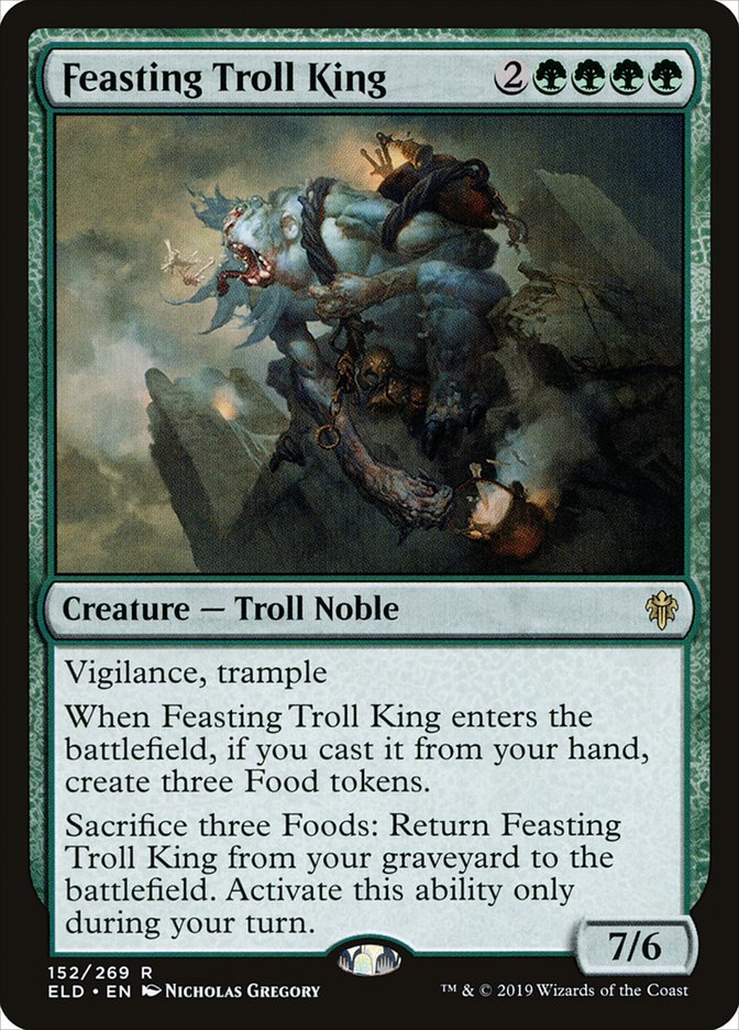 Feasting Troll King [Throne of Eldraine] | North Game Den