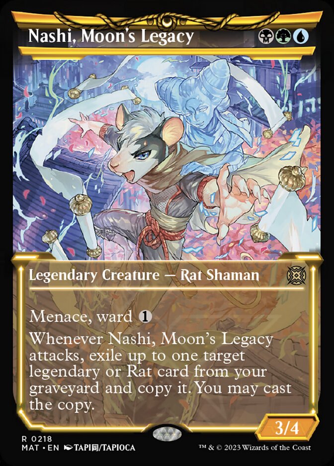 Nashi, Moon's Legacy (Showcase Halo Foil) [March of the Machine: The Aftermath] | North Game Den