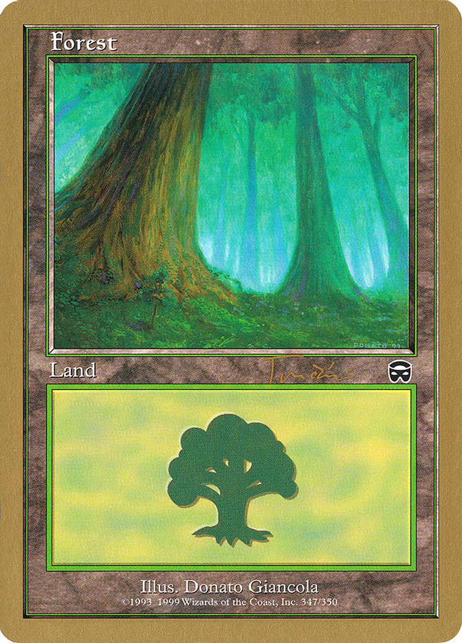 Forest (jt347a) (Jan Tomcani) [World Championship Decks 2001] | North Game Den