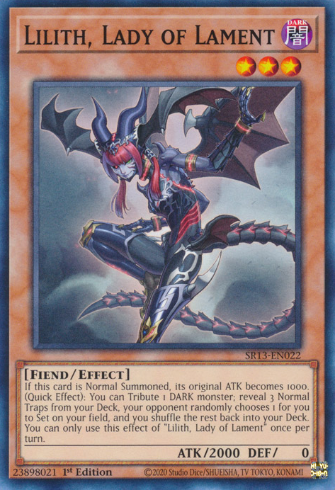 Lilith, Lady of Lament [SR13-EN022] Common | North Game Den