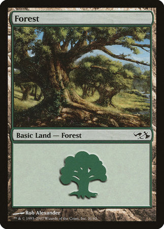 Forest (31) [Duel Decks: Elves vs. Goblins] | North Game Den