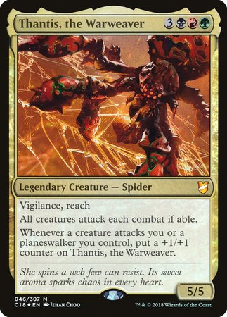 Thantis, the Warweaver [Commander 2018] | North Game Den