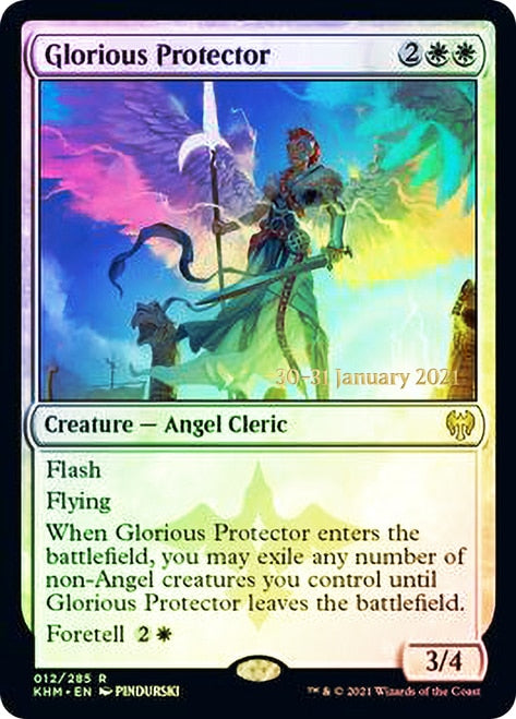 Glorious Protector  [Kaldheim Prerelease Promos] | North Game Den