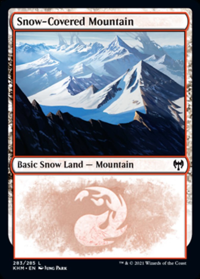 Snow-Covered Mountain (283) [Kaldheim] | North Game Den