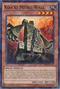 Koa'ki Meiru Wall (Shatterfoil) [BP03-EN081] Rare | North Game Den