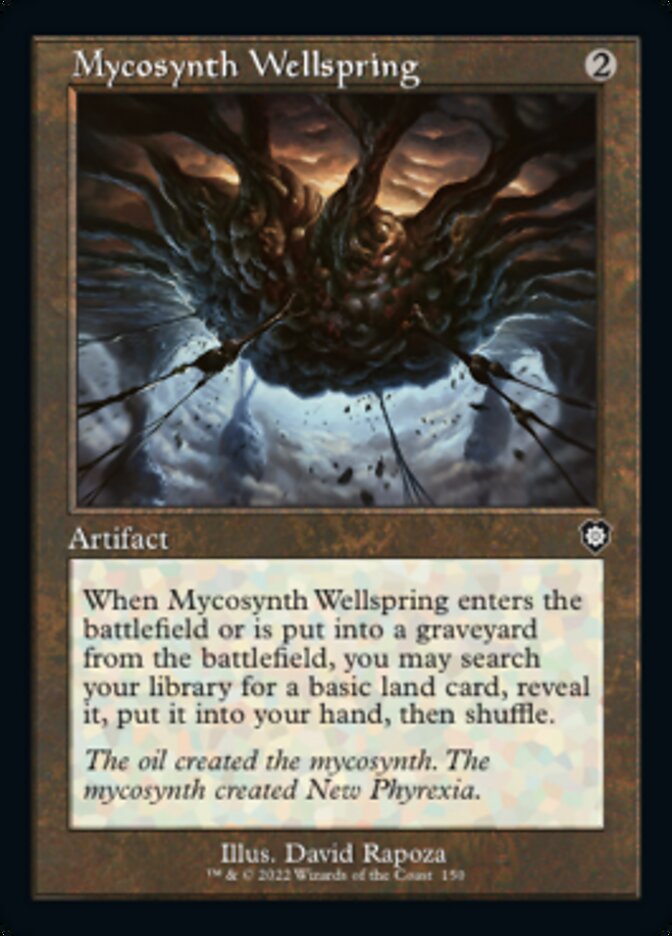Mycosynth Wellspring (Retro) [The Brothers' War Commander] | North Game Den