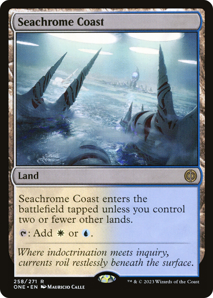 Seachrome Coast [Phyrexia: All Will Be One] | North Game Den