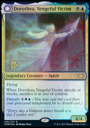 Dorothea, Vengeful Victim // Dorothea's Retribution [Innistrad: Crimson Vow Prerelease Promos] | North Game Den