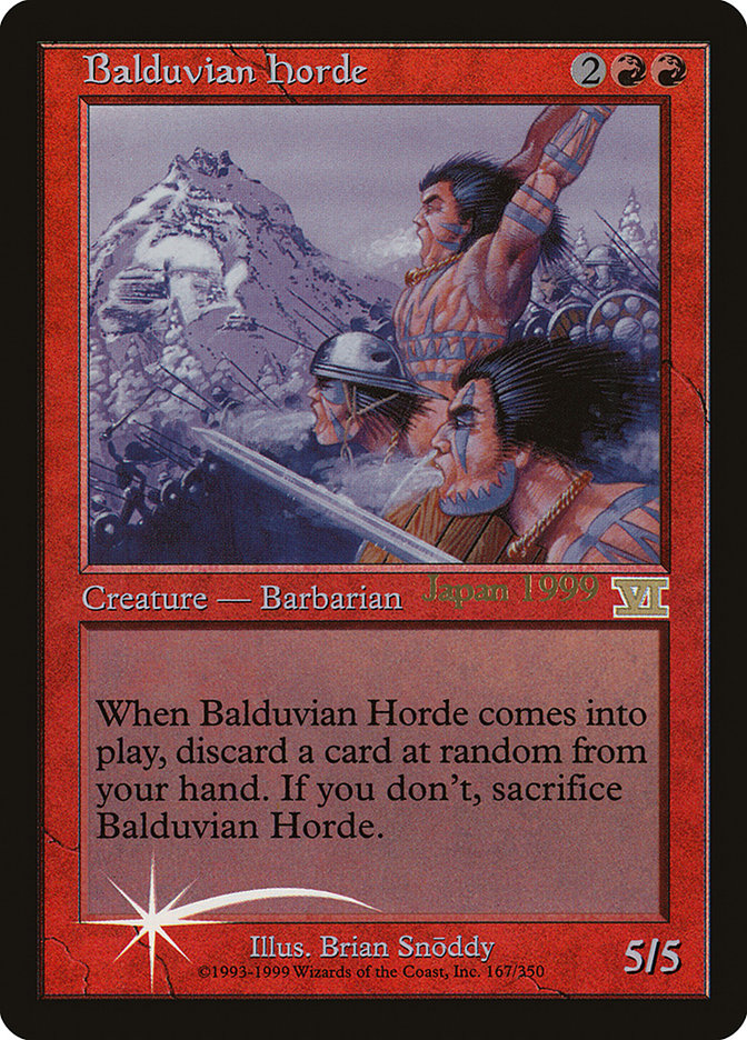 Balduvian Horde (Worlds) [World Championship Promos] | North Game Den