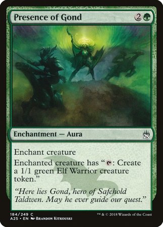 Presence of Gond [Masters 25] | North Game Den