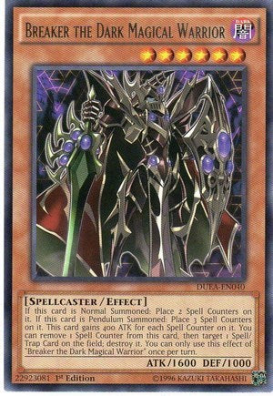 Breaker the Dark Magical Warrior [DUEA-EN040] Rare | North Game Den