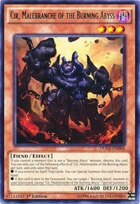 Cir, Malebranche of the Burning Abyss [DUEA-EN084] Rare | North Game Den