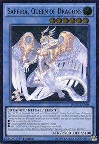Saffira, Queen of Dragons (UTR) [DUEA-EN050] Ultimate Rare | North Game Den