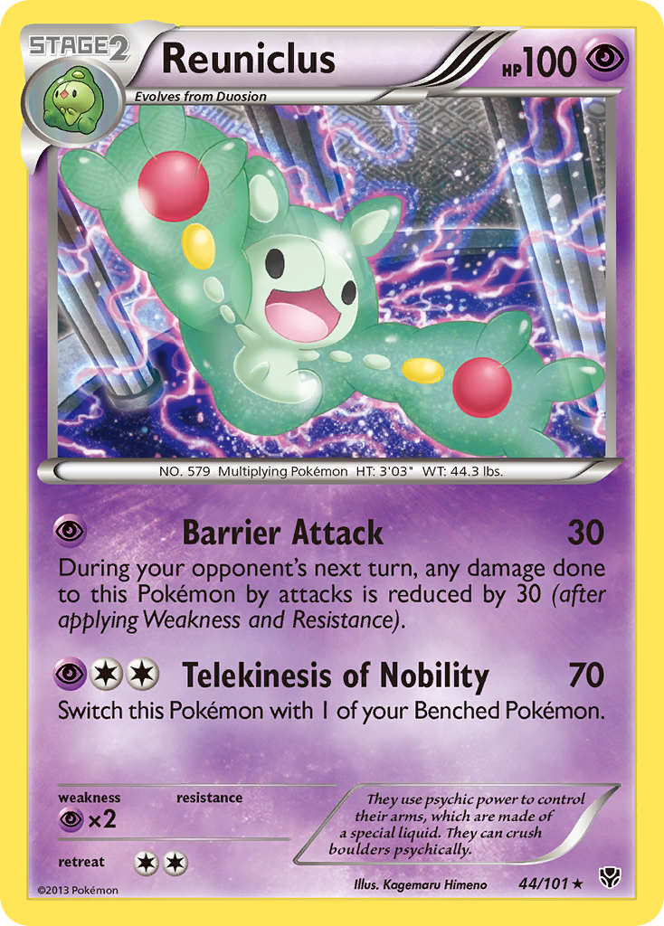 Reuniclus (44/101) [Black & White: Plasma Blast] | North Game Den