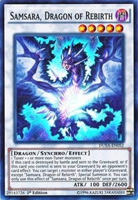 Samsara, Dragon of Rebirth [DUEA-EN052] Super Rare | North Game Den