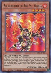 Brotherhood of the Fire Fist - Gorilla [CT11-EN003] Super Rare | North Game Den