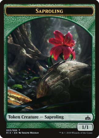 Saproling Token (003) [Rivals of Ixalan Tokens] | North Game Den