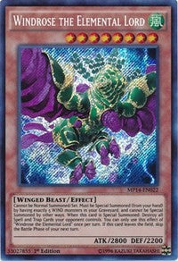 Windrose the Elemental Lord [MP14-EN022] Secret Rare | North Game Den