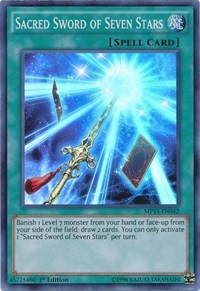 Sacred Sword of Seven Stars [MP14-EN042] Super Rare | North Game Den