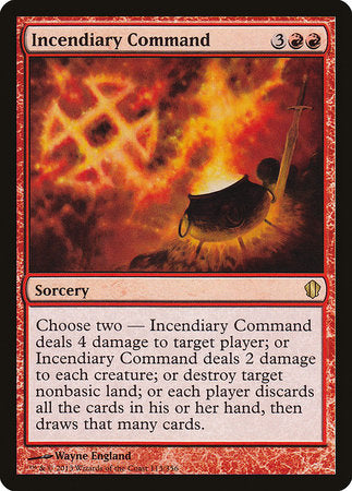 Incendiary Command [Commander 2013] | North Game Den