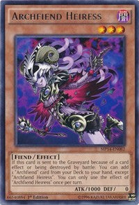 Archfiend Heiress [MP14-EN082] Rare | North Game Den