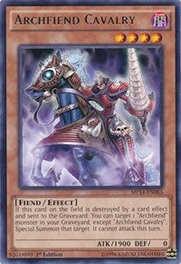 Archfiend Cavalry [MP14-EN083] Rare | North Game Den