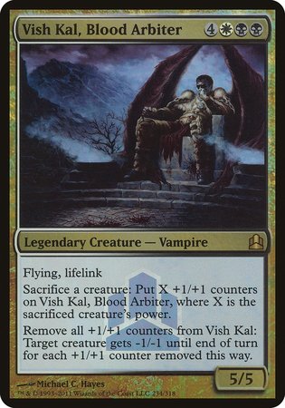 Vish Kal, Blood Arbiter (Commander Launch Promo) [Commander 2011 Launch Party] | North Game Den