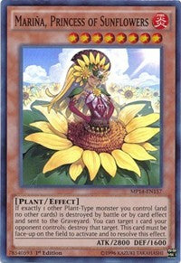 Mariña, Princess of Sunflowers [MP14-EN157] Super Rare | North Game Den